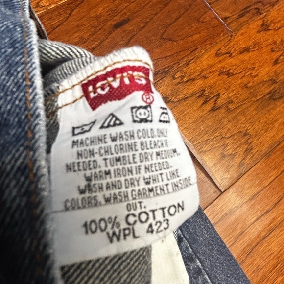 Levi’s vintage 501 straight leg button fly jeans - Picture 5 of 9
